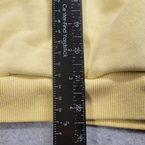 Polo Ralph Lauren Womens XL Big Pony Hoodie Yellow Sweatshirt Limited Edition - Picture 6 of 9